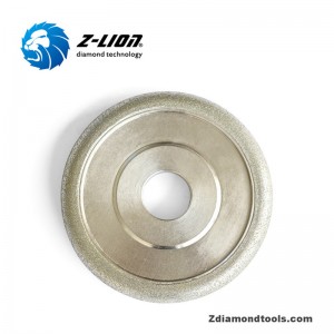 ZL-DCML Roue diamantée de qualité supérieure, 4 pouces, pour pierre, béton et céramique